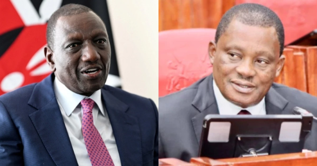 “President Ruto Slams CS Muturi, Labels Him ‘Incompetent'”