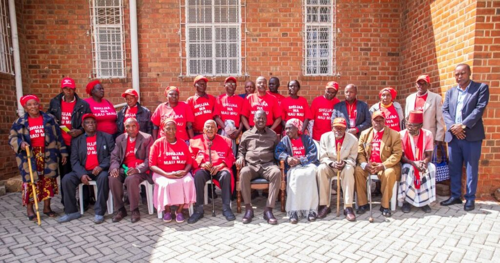 “Raila Odinga Gains Backing from Mau Mau Veterans for Ruto Unity Agreement”