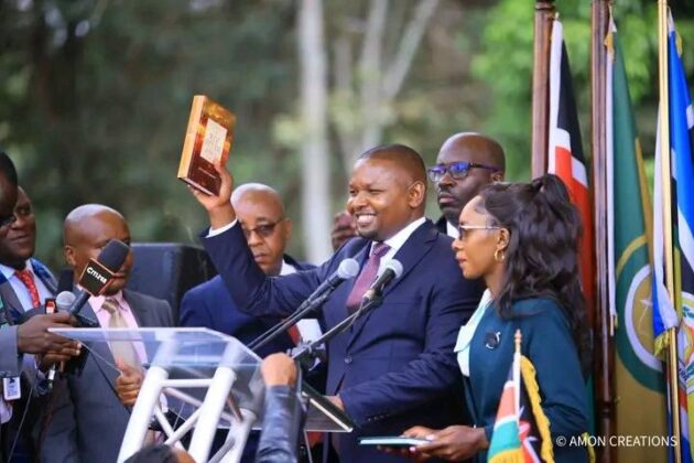 “Isaac Mutuma Sworn in as Meru Governor After High Court Upholds Impeachment of Kawira Mwangaza”